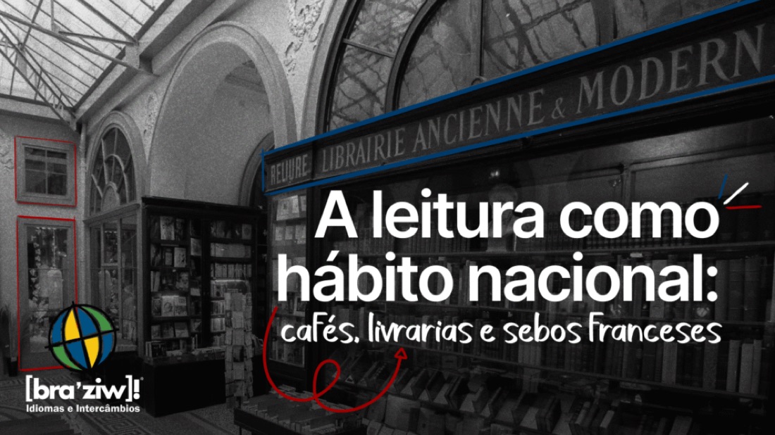 A leitura como hábito nacional: cafés, livrarias e sebos franceses