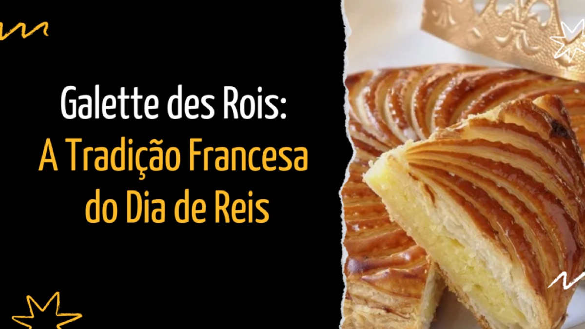 Você sabia que o Dia de Reis na França é celebrado com uma sobremesa cheia de simbolismo e sabor? 🇫🇷 A Galette des Rois é muito mais que um bolo, é uma verdadeira experiência cultural!